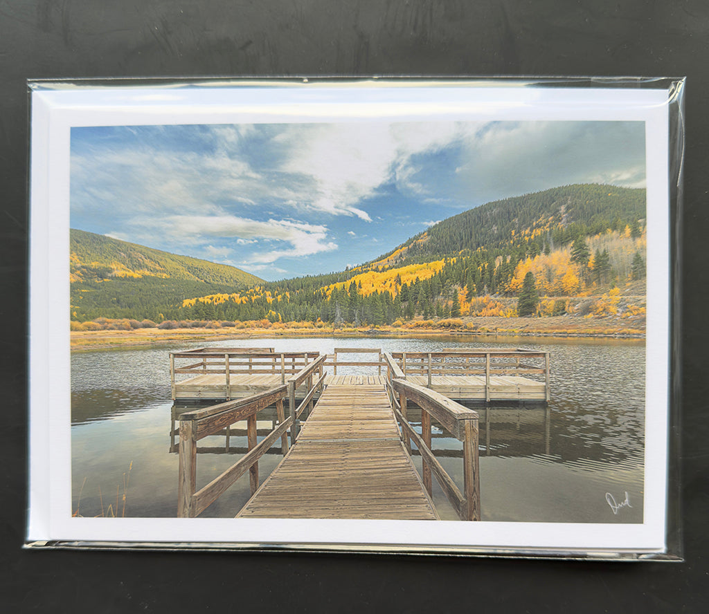 Hale Pond 5x7 Art Photo Card on 60lb Archival Paper