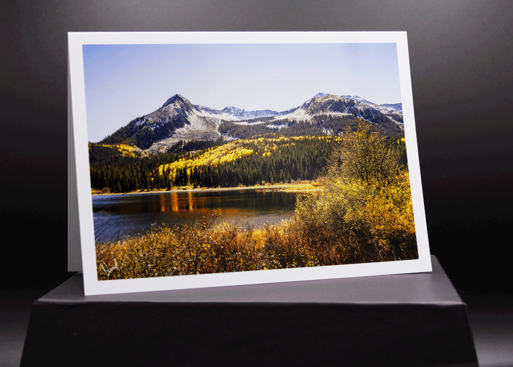 Lost Lake 5x7 Art Photo Card on Glossy Paper