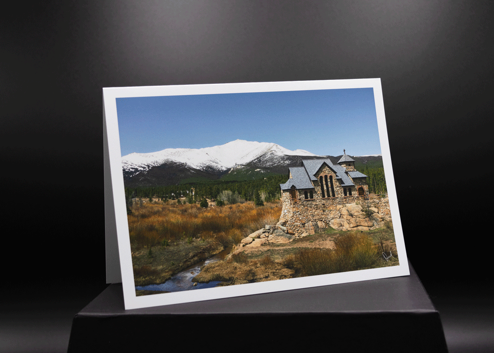 Church on the Rock 5x7 Art Photo Card